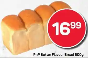 Pick n Pay PnP Butter Flavour Bread 600g offer