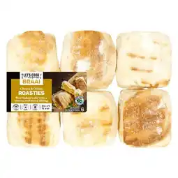 Pick n Pay Liquor PnP Let's Cook Braai Cheese & Onion Roastie 6 Pack offer