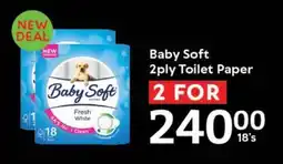 Oxford Freshmarket Baby Soft 2ply Toilet Paper offer