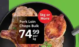 Oxford Freshmarket Pork Loin Chops Bulk offer