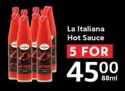 Oxford Freshmarket La Italiana Hot Sauce offer