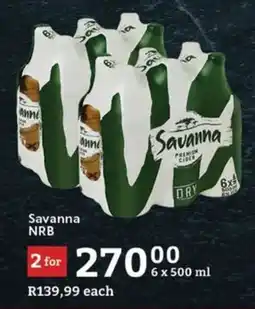 Oxford Freshmarket Savanna NRB offer