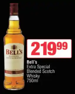 Spar Tops Bell's Extra Special Blended Scotch Whisky 750ml offer