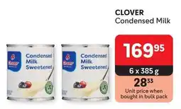 Makro CLOVER Condensed Milk offer