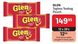 Makro GLEN Tagless Teabag Pouch offer