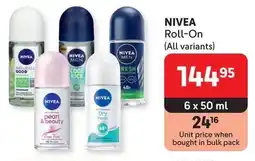 Makro NIVEA Roll-On (All variants) offer