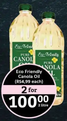 Oxford Freshmarket Eco Friendly Canola Oil offer