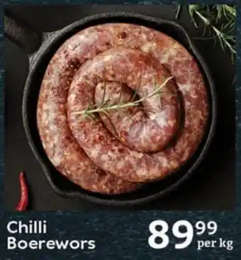 Oxford Freshmarket Chilli Boerewors offer