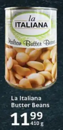 Oxford Freshmarket La Italiana Butter Beans offer