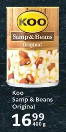 Oxford Freshmarket Koo Samp & Beans Original offer
