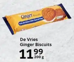 Oxford Freshmarket De Vries Ginger Biscuits offer