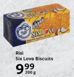 Oxford Freshmarket Risi Six Love Biscuits offer