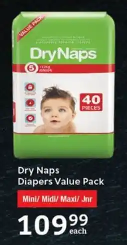 Oxford Freshmarket Dry Naps Diapers Value Pack offer