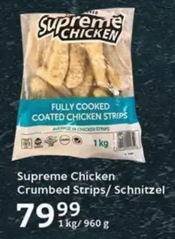 Oxford Freshmarket Supreme Chicken Crumbed Strips/ Schnitzel offer