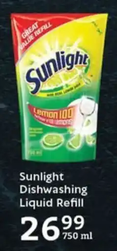 Oxford Freshmarket Sunlight Dishwashing Liquid Refill offer