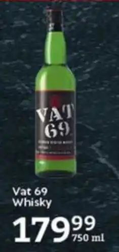 Oxford Freshmarket Vat 69 Whisky offer