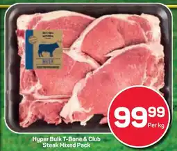 Pick n Pay Hypermarket Hyper Bulk T-Bone & Club Steak Mixed Pack offer