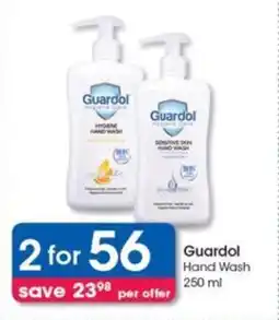 Clicks Guardol Hand Wash 250 ml offer