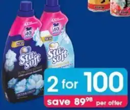 Clicks Sta-Soft Ultra Concentrate Fabric Conditioner 1 Litre offer