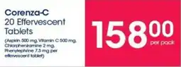 Corenza-C 20 Effervescent Tablets