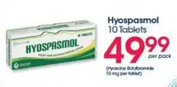 Clicks Hyospasmol 10 Tablets offer