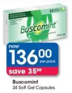 Buscomint 24 Soft Gel Capsules