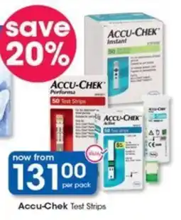 Clicks Accu-Chek Test Strips offer