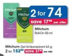 Mitchum Roll-On 50 ml