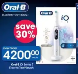 Clicks Oral-B iO Series 7 Electric Toothbrush offer