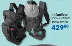 Clicks Infantino Baby Carriers offer