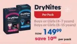 Clicks DryNites offer