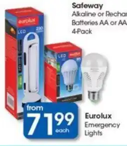 Clicks Eurolux Emergency Lights offer