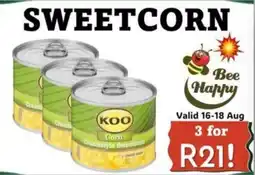 Foodeez SWEETCORN offer
