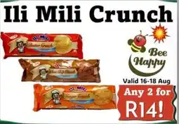 Foodeez Ili Mili Crunch offer