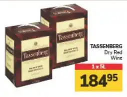 Manzini Cash & Carry TASSENBERG Dry Red Wine offer