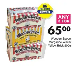 Save Hyper Wooden Spoon Margarine White/ Yellow Brick 500g offer