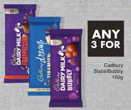 Save Hyper Cadbury Slabs/Bubbly offer