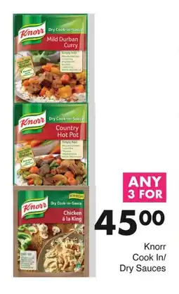 Save Hyper Knorr Cook In/ Dry Sauces offer