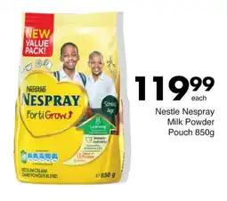 Save Hyper Nestle Nespray Milk Powder Pouch 850g offer