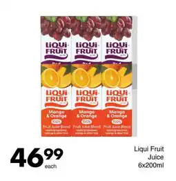 Save Hyper Liqui Fruit Juice 6x200ml offer