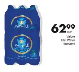Save Hyper Valpre Still Water 6x500ml offer