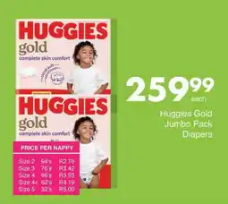 Save Hyper Huggies Gold Jumbo Pack Diapers offer