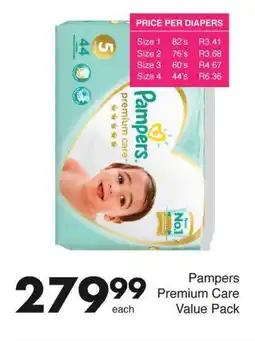 Save Hyper Pampers Premium Care Value Pack offer
