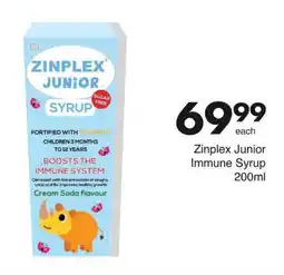 Save Hyper Zinplex Junior Immune Syrup 200ml offer