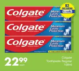Save Hyper Colgate Toothpaste Regular 100ml offer