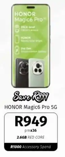 Vodacom HONOR Magic6 Pro 5G offer