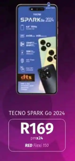 Vodacom TECNO SPARK GO 2024 offer