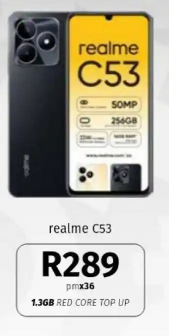 Vodacom realme C53 offer