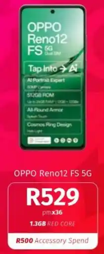 Vodacom OPPO Reno12 FS 5G offer