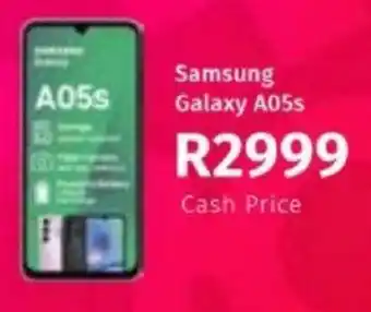 Vodacom Samsung Galaxy A05s offer